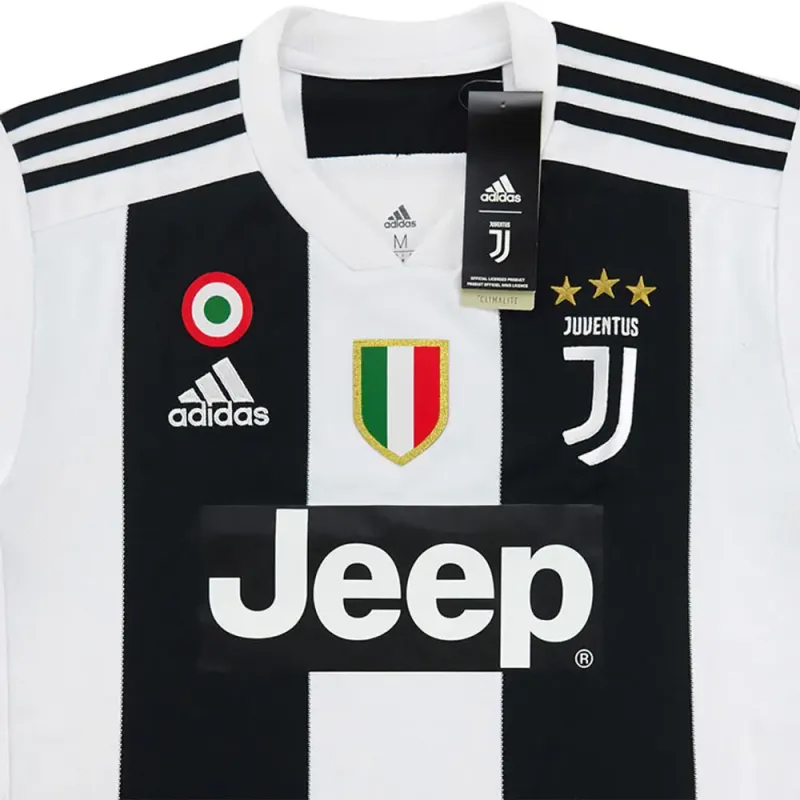 Juventus Retro Soccer Jersey Home Custom Shirt 2018-19