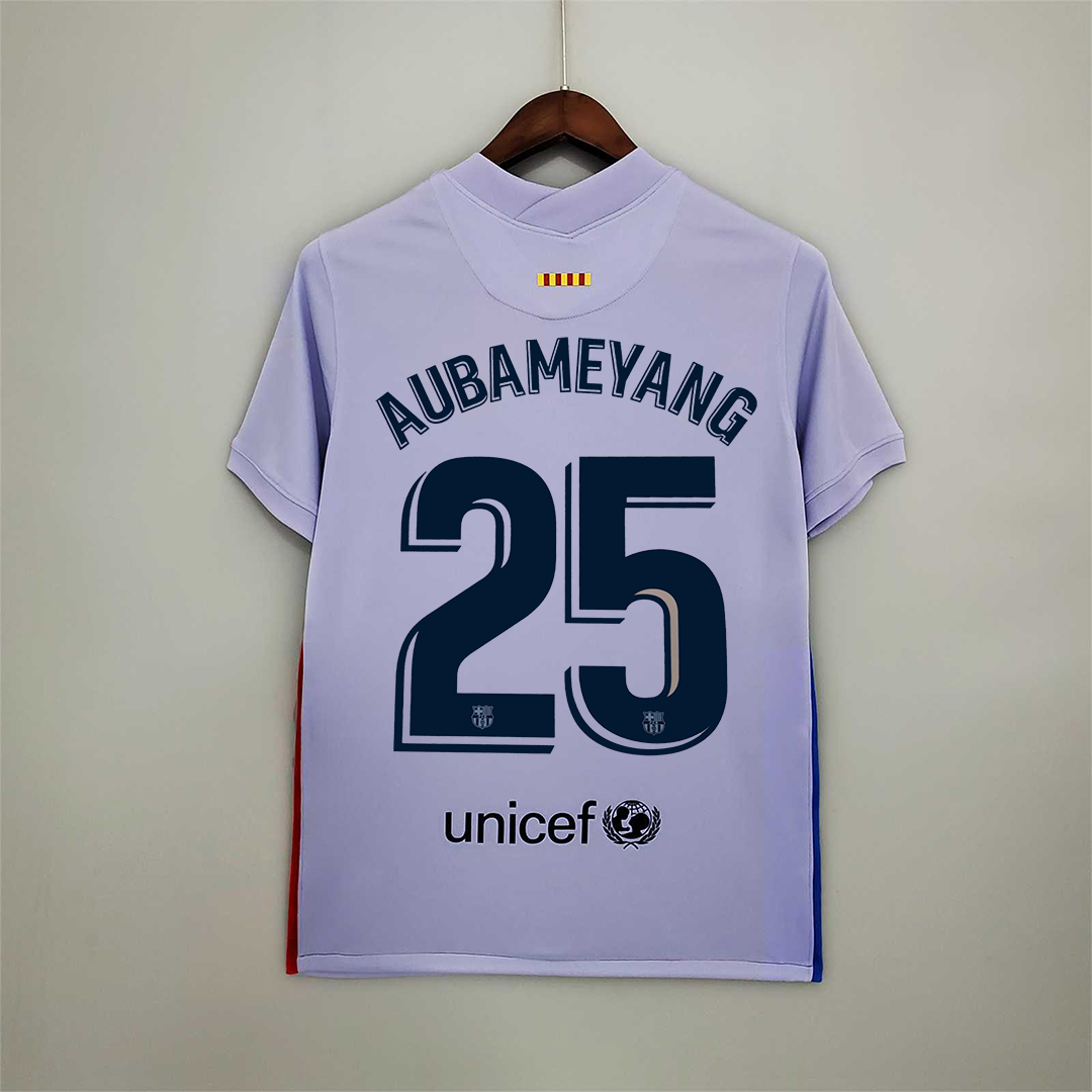 Barcelona Retro Jersey Away Soccer Shirt 2021/22