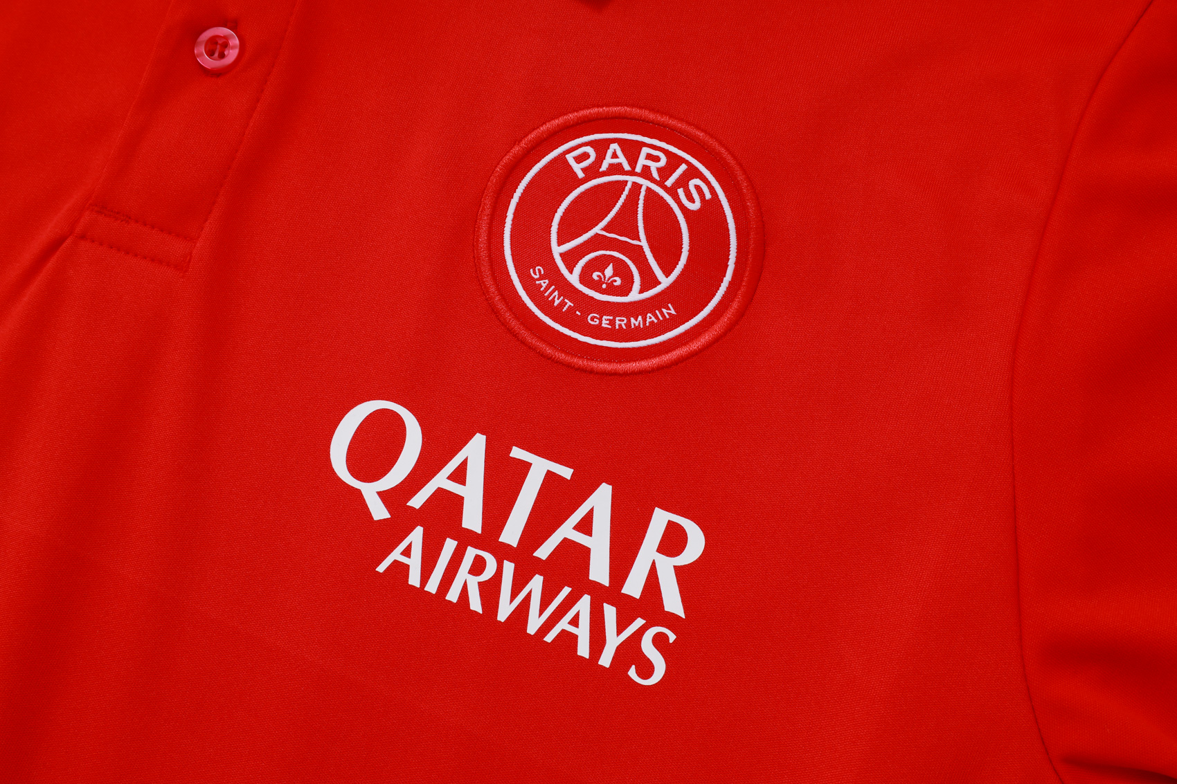 PSG Training Kit (Polo+Pants) Red 2025/26