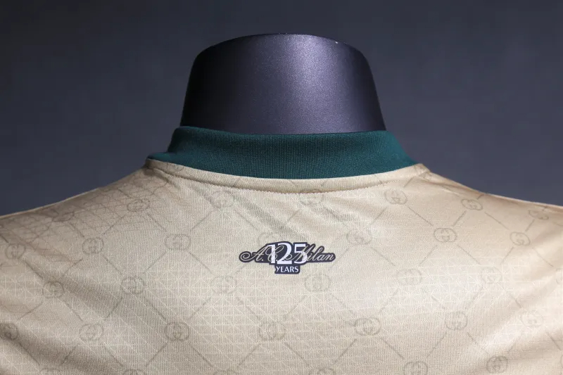 AC Milan Authentic Soccer Jersey Gucci Co-branded Shirt 2024/25