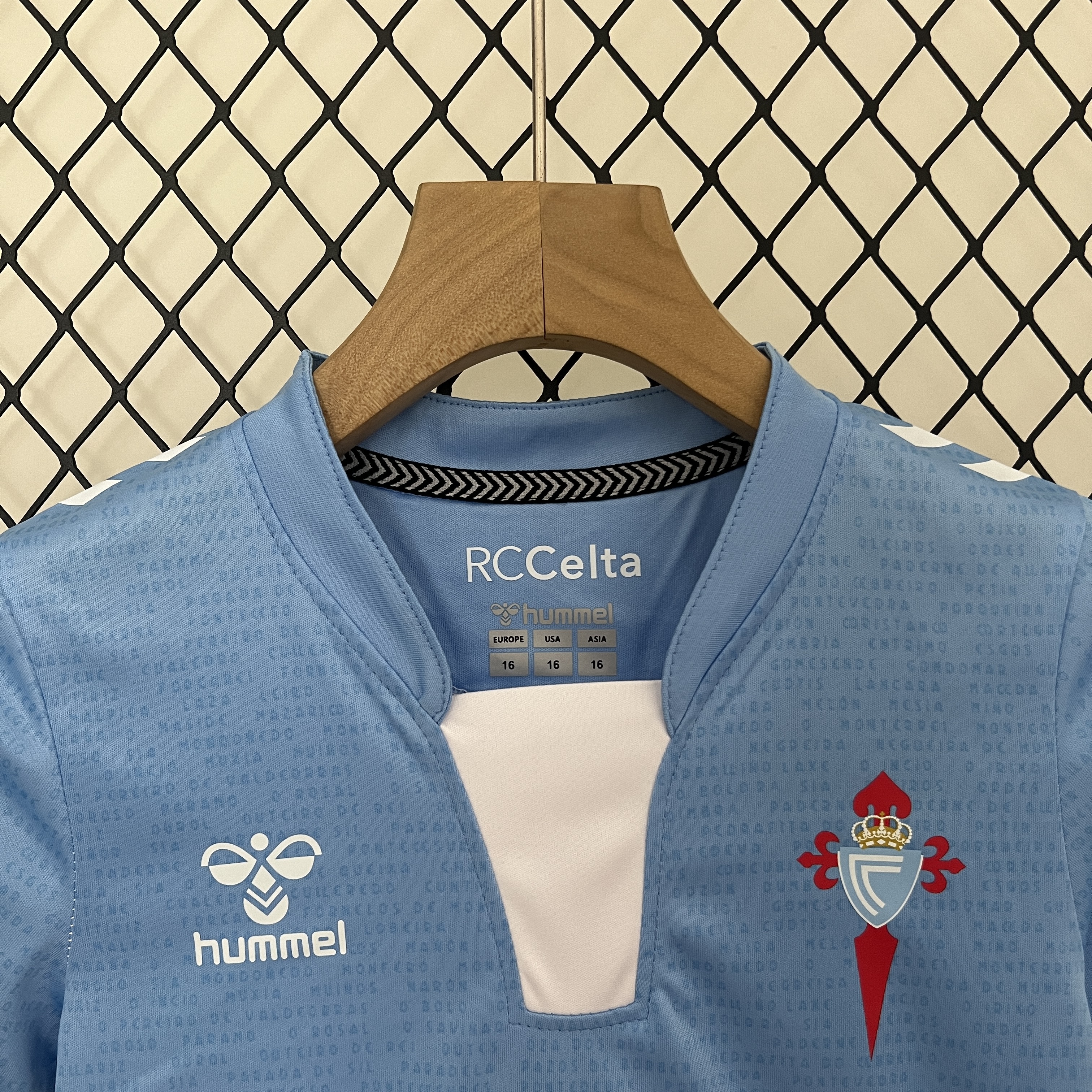 Celta Vigo Soccer Jersey Home Kids Kit Jersey+Shorts 2024/25