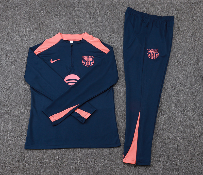Barcelona Training Kit (Sweatshirt+Pants) Royalblue 2025/26