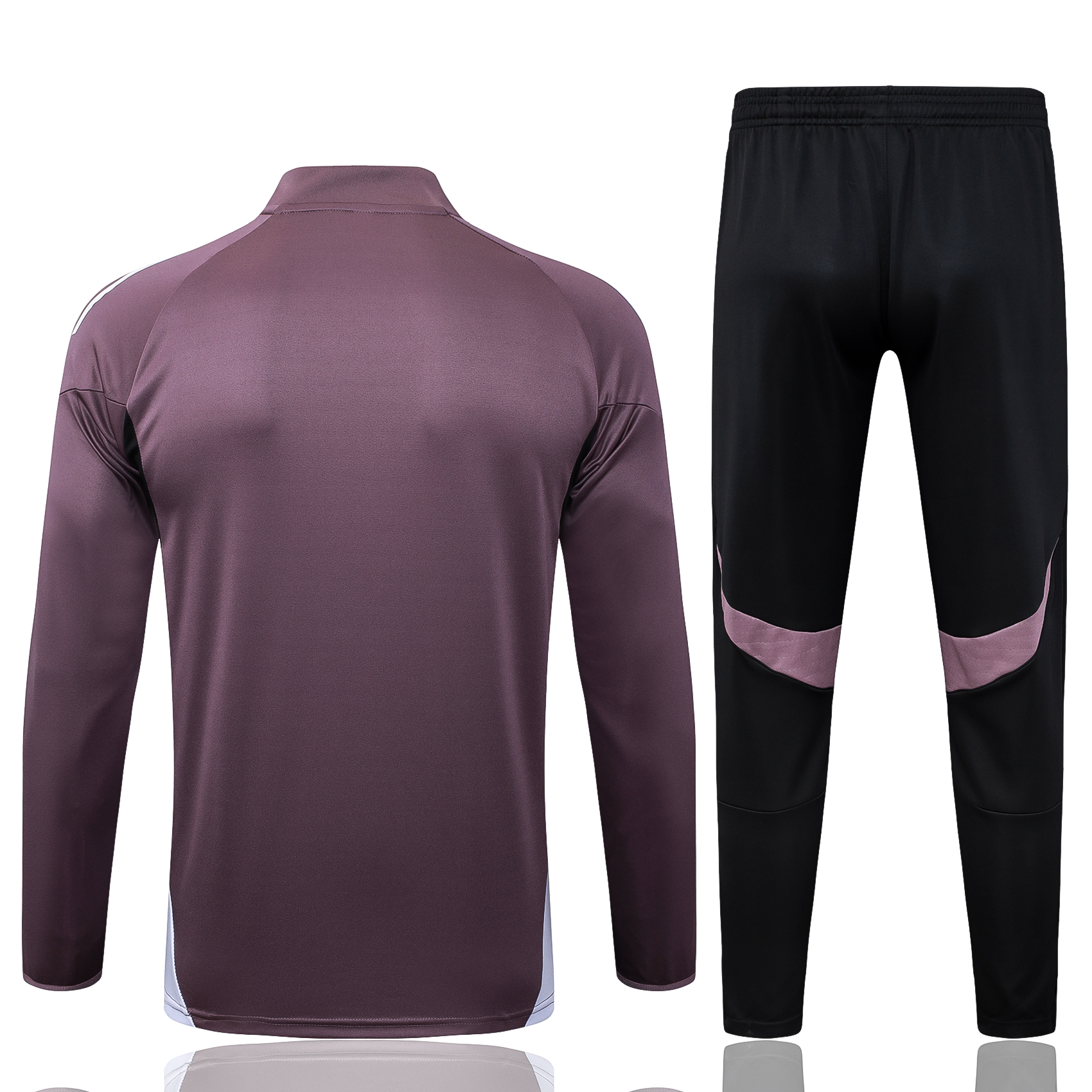 Manchester United Training Kit (Sweatshirt+Pants) Grayish Purple 2025/26