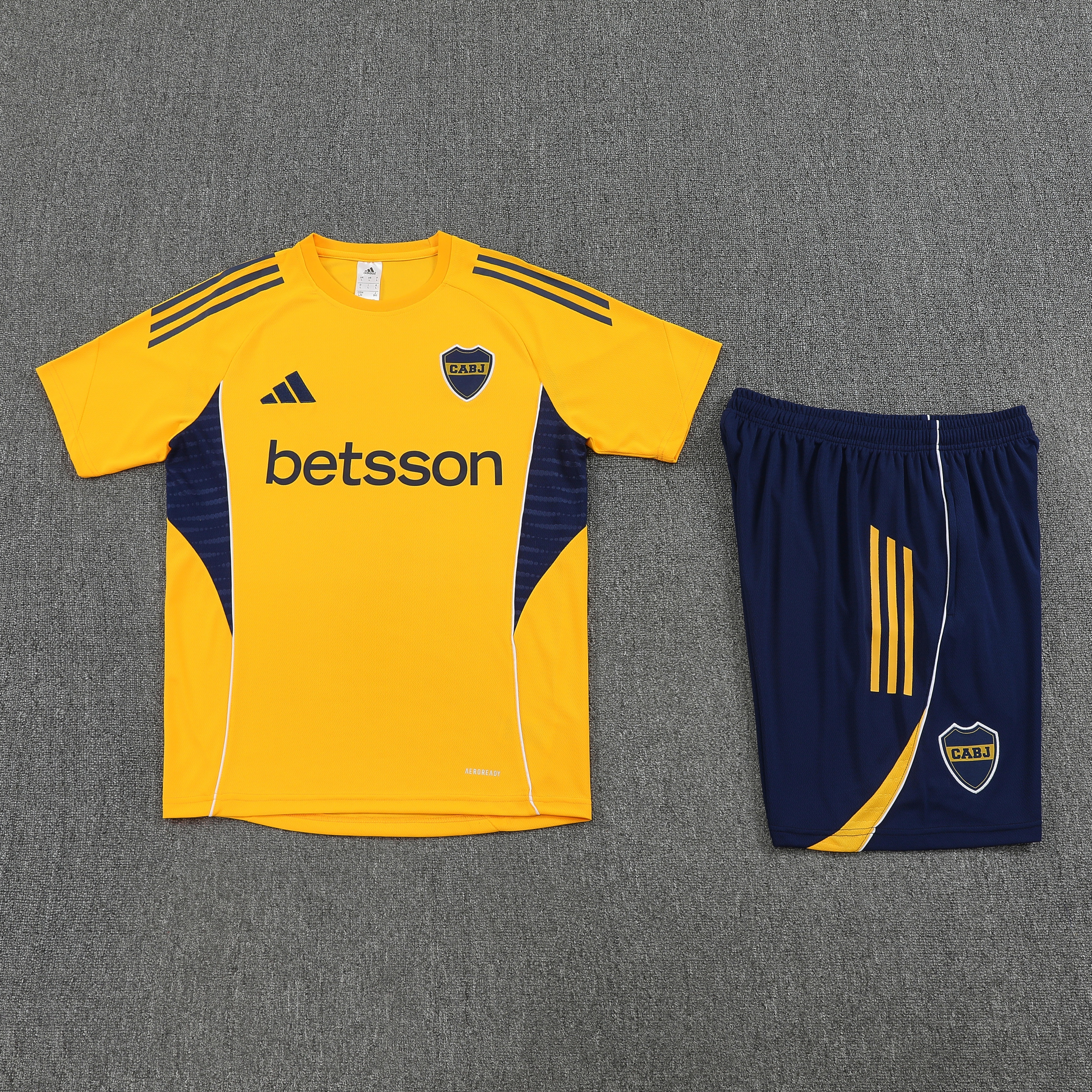 Boca Juniors Training Jersey Kit Yellow 2025/26