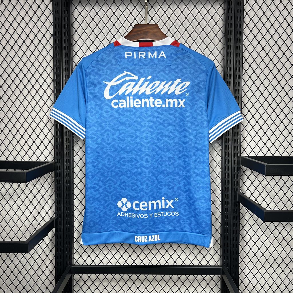 Cruz Azul Soccer Jersey Home Custom Shirt 2024/25
