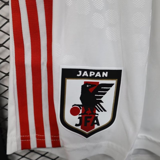 Japan Soccer Jersey Authentic White Shorts 2025