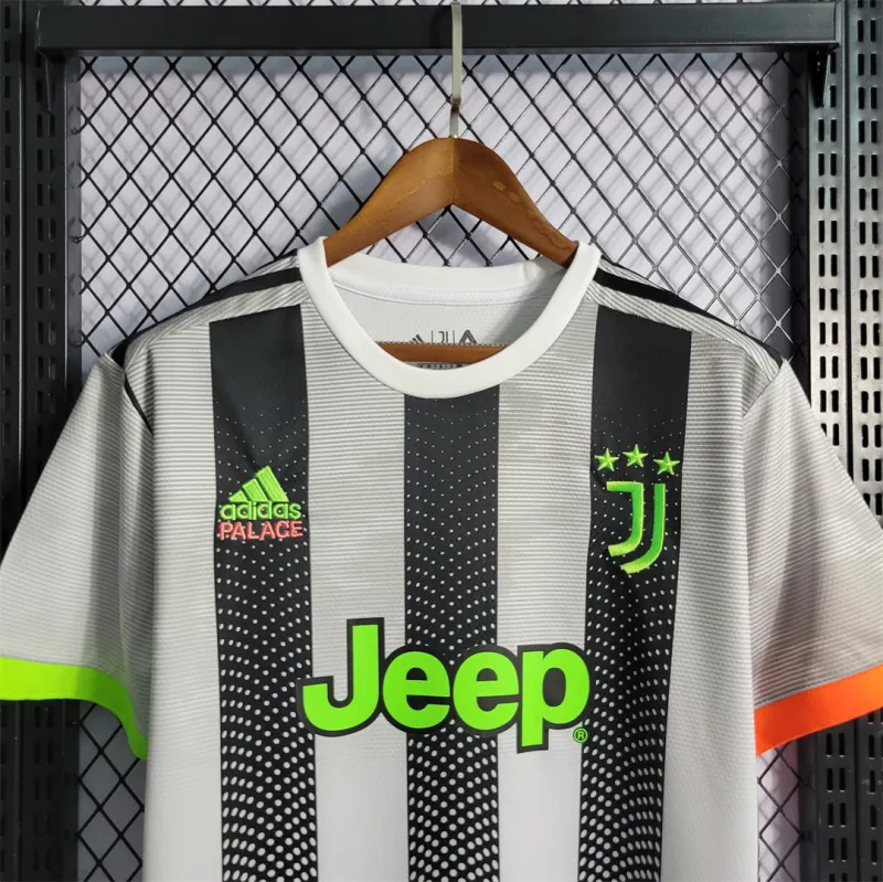 Juventus Retro Soccer Jersey Home x Palace Custom Shirt 2019-20
