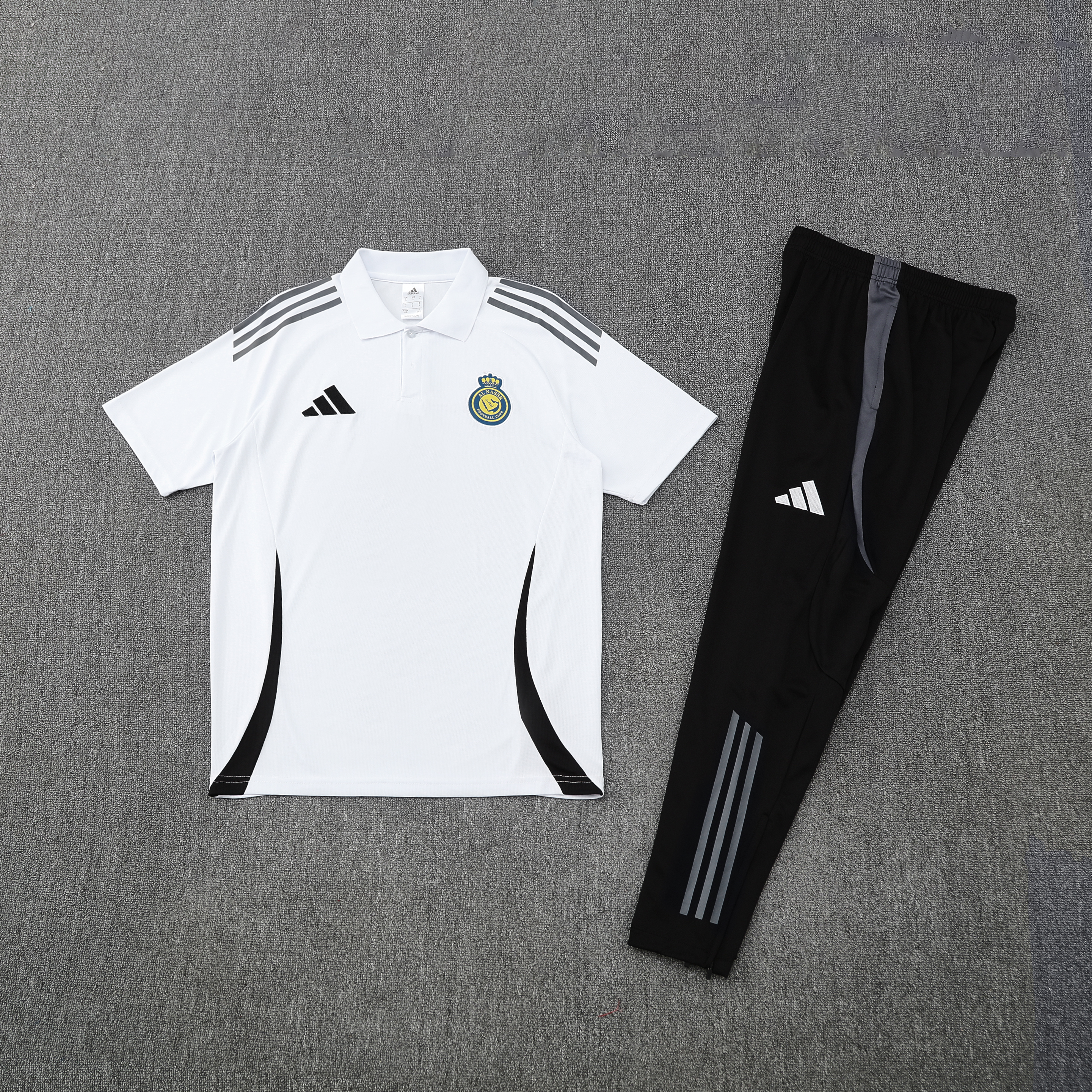 Al Nassr Training Kit (Polo+Pants) White 2025/26