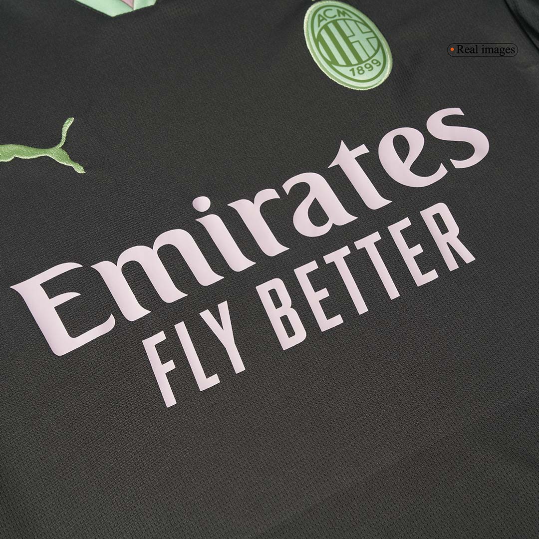 AC Milan Soccer Jersey Third Away Custom Shirt 2024/25