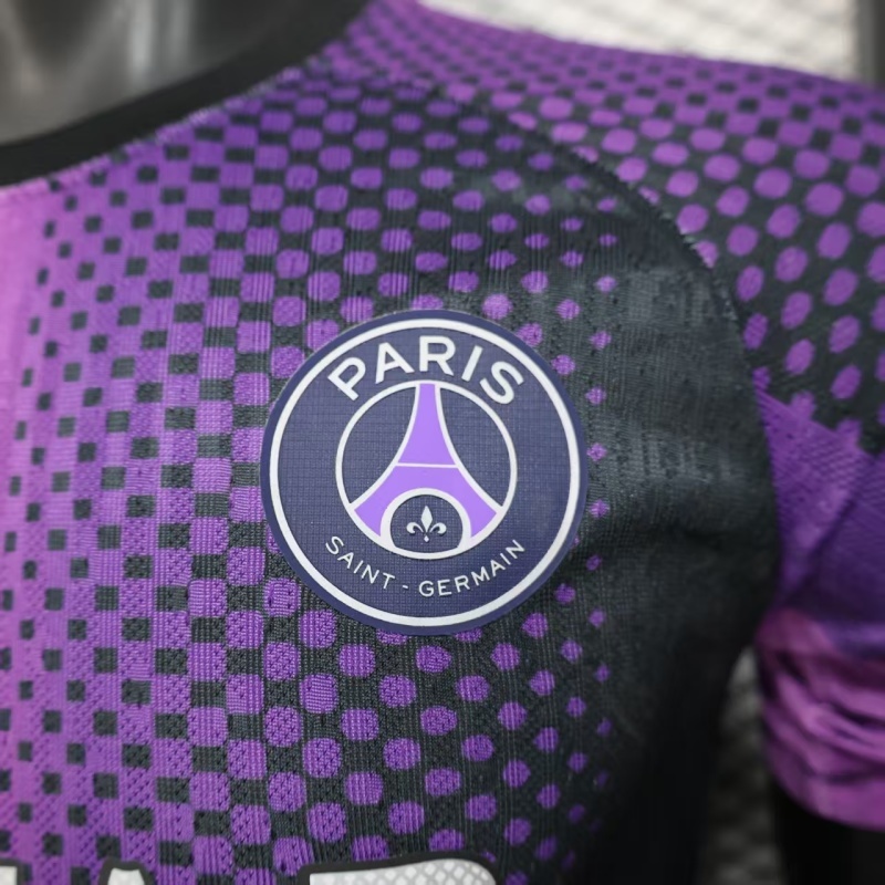 Authentic Soccer Jersey PSG Purple Special Edition Shirt 2025/26