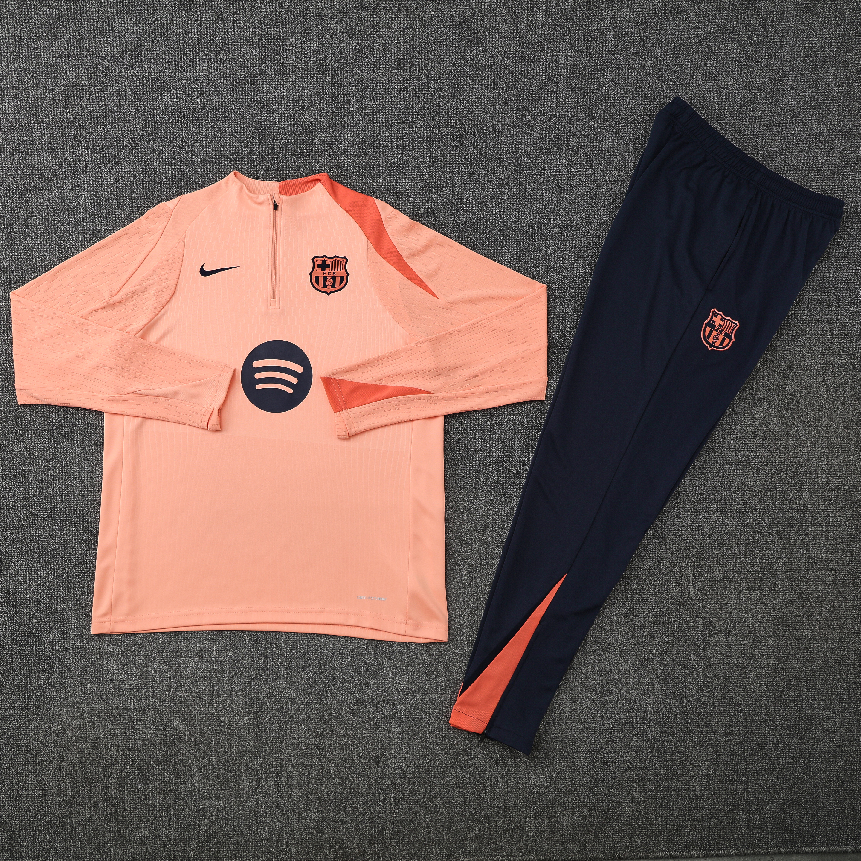Barcelona Authentic Training Kit (Sweatshirt+Pants) Pink 2025/26 - Player Version