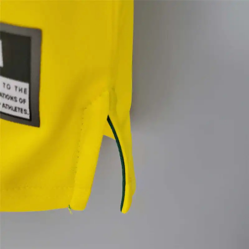 Brazil Retro Jersey Custom Home Soccer Jersey 1998