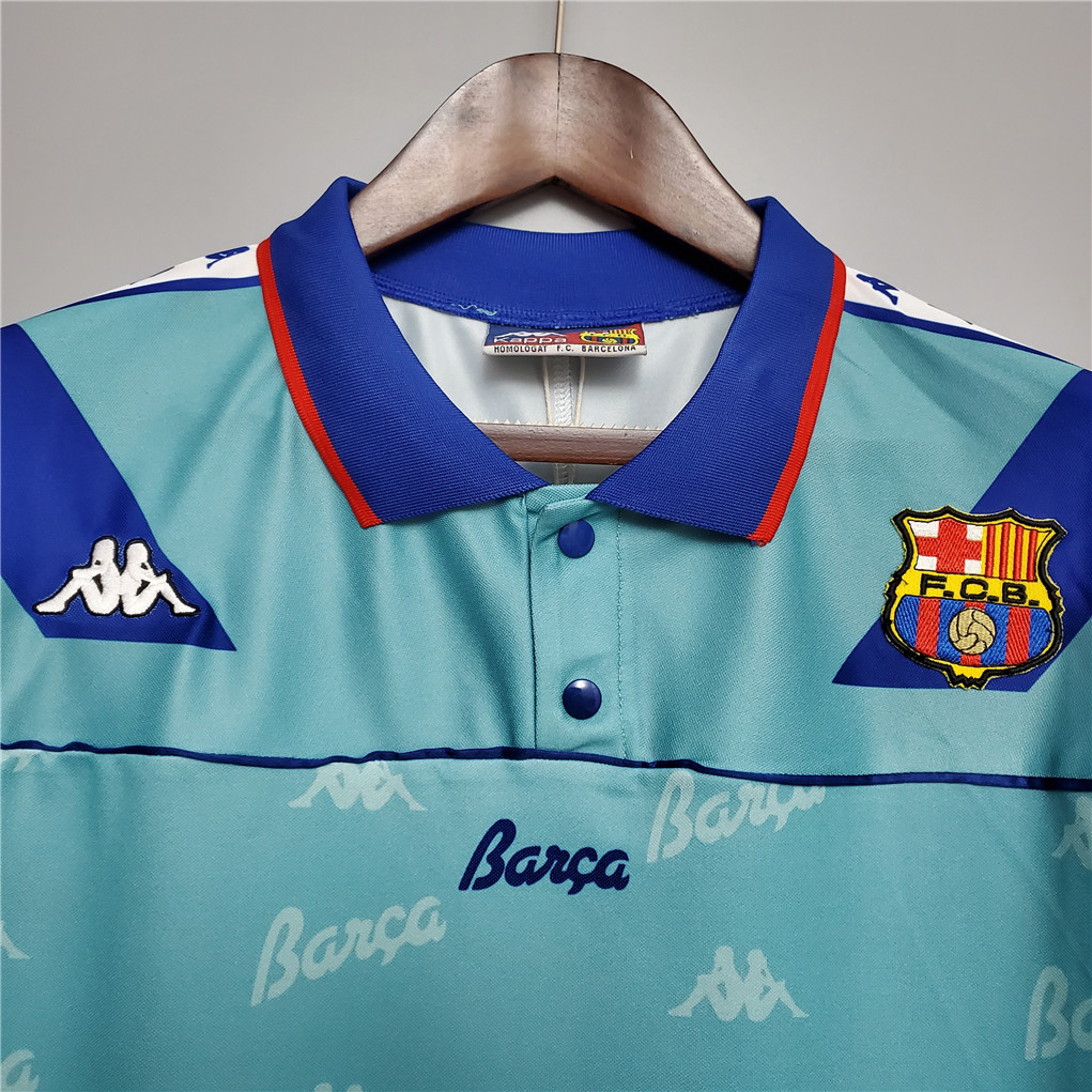Barcelona Retro Jersey Away Soccer Shirt 1992/95
