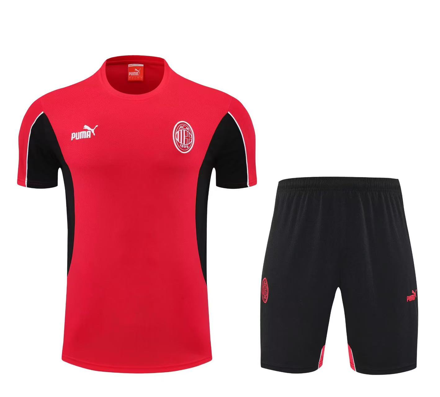 AC Milan Training Jersey Kit Red 2025/26