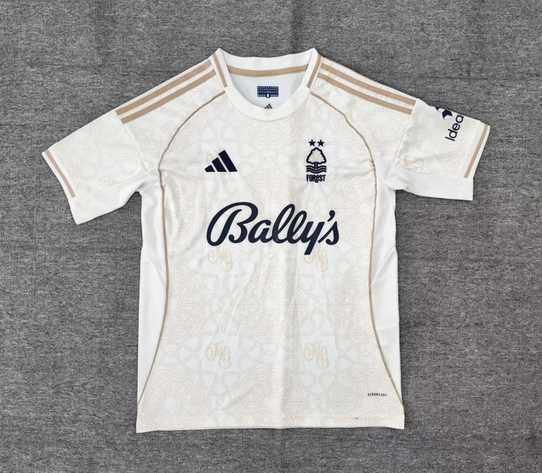 Nottingham Forest Football Jersey Away Custom Shirt 2025/26