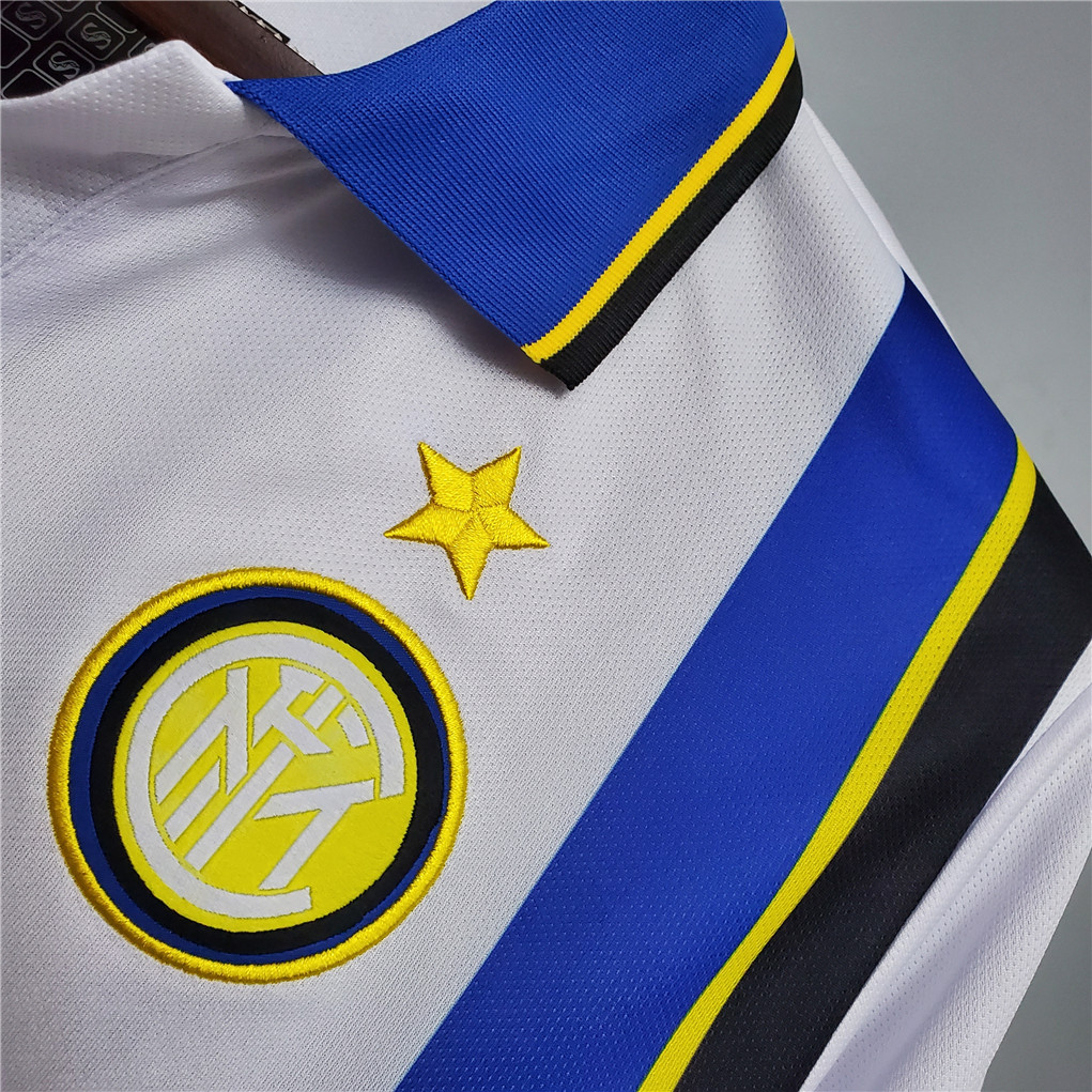Inter Milan Jersey Custom Away Soccer Jersey 1997/98