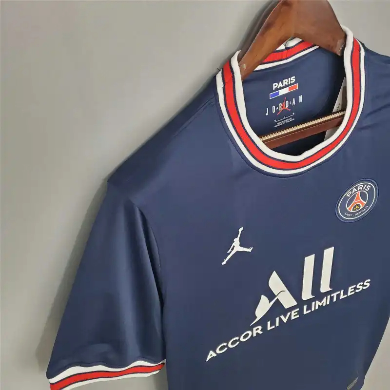 PSG Retro Jersey Home Soccer Shirt 2021/22