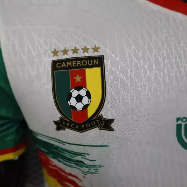 Cameroon Authentic Soccer Jersey Third Away Shirt 2025