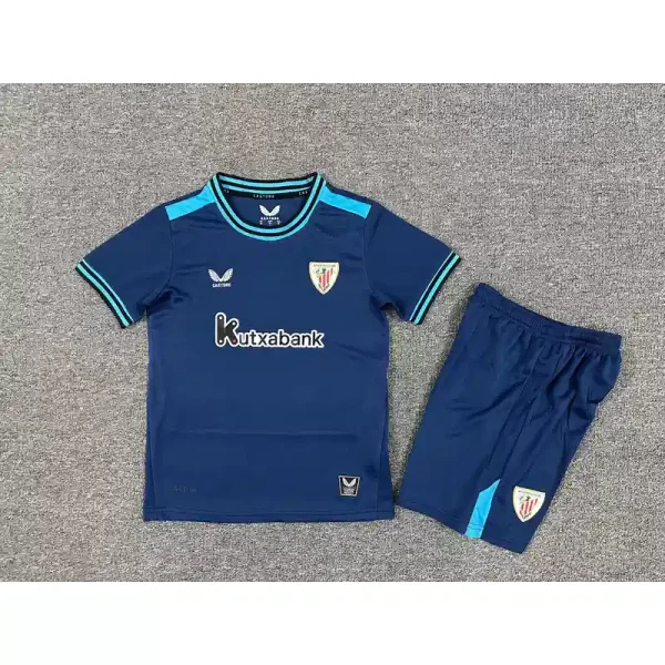 Athletic Club de Bilbao Soccer Jersey Away Kids Kit Jersey+Shorts 2025/26