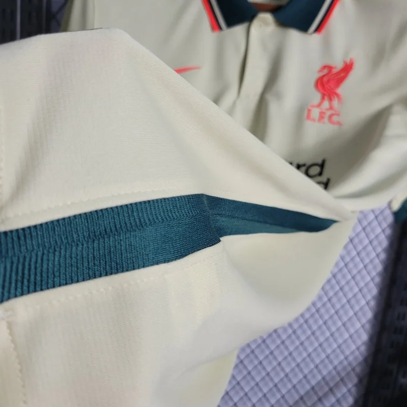 Liverpool Retro Football Jersey Away Custom Shirt 2021/22