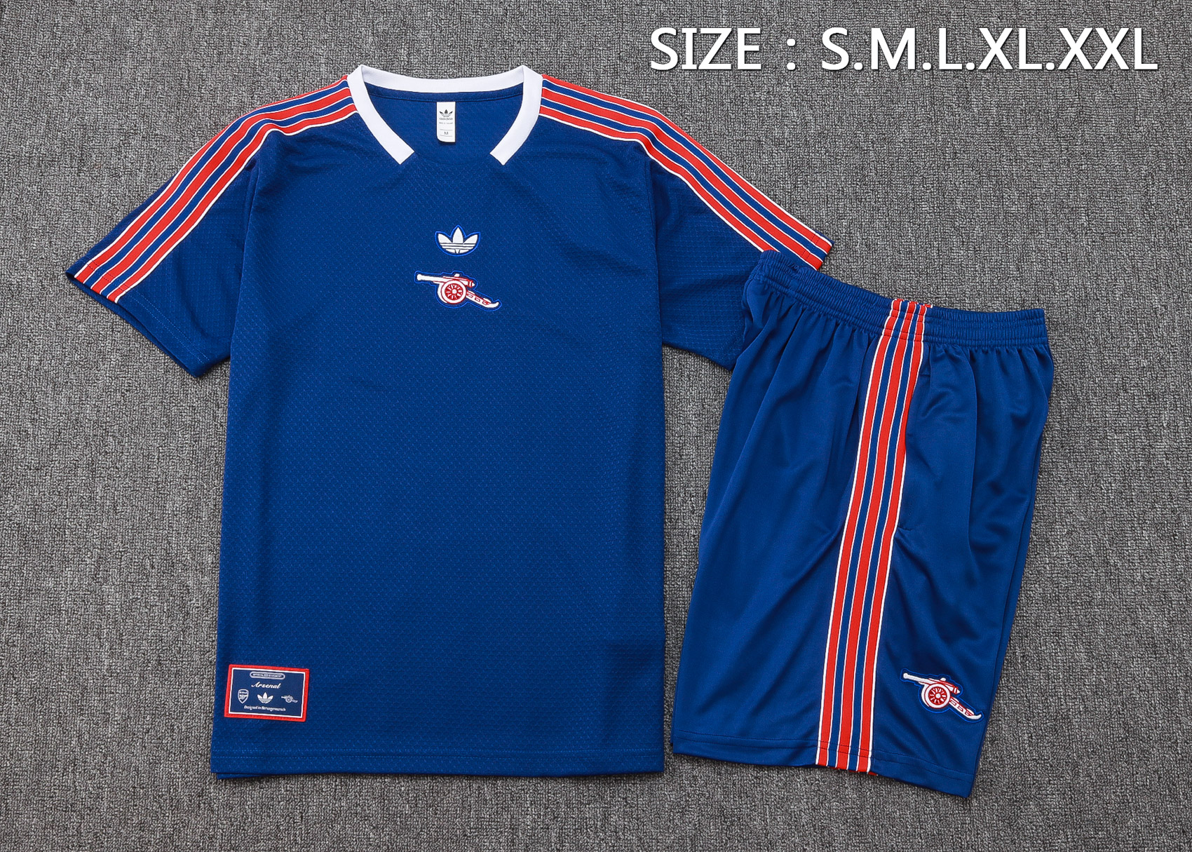 Arsenal Training Jersey Kit Blue 2025/26