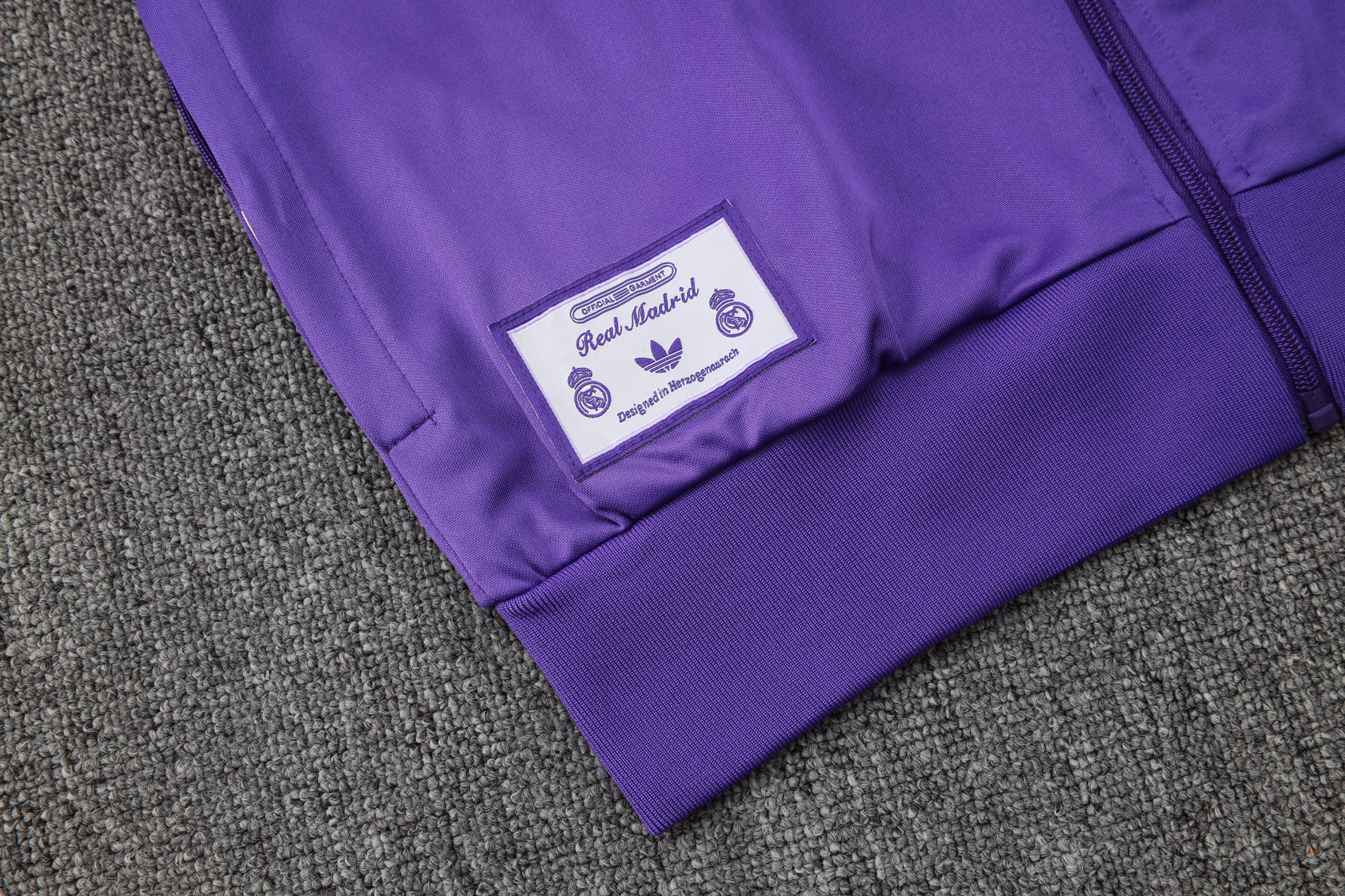 Real Madrid Training Kit (Jacket+Pants) Purple 2025/26