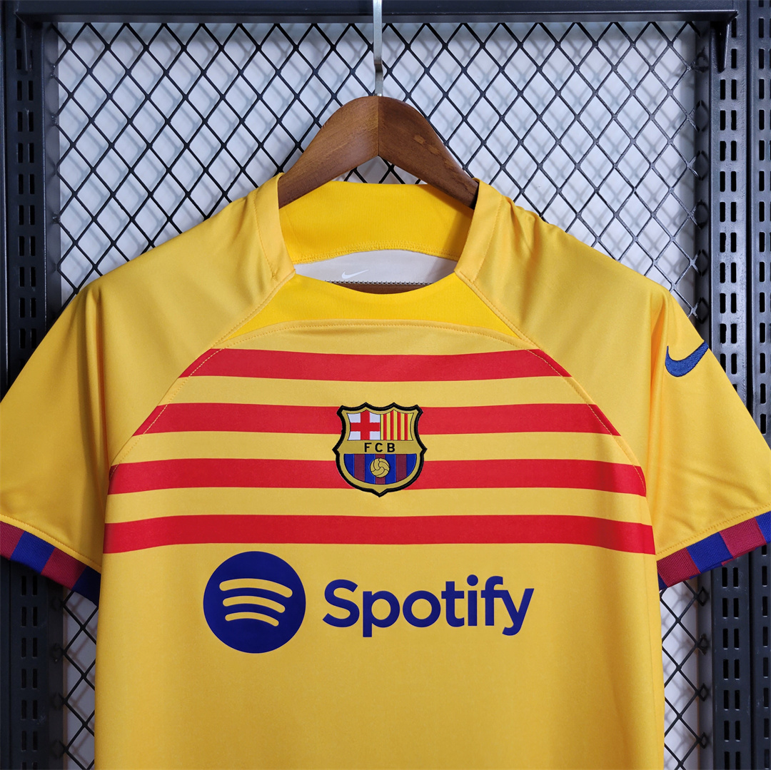 Barcelona Fourth Away Soccer Jersey Custom Shirt 2022/23