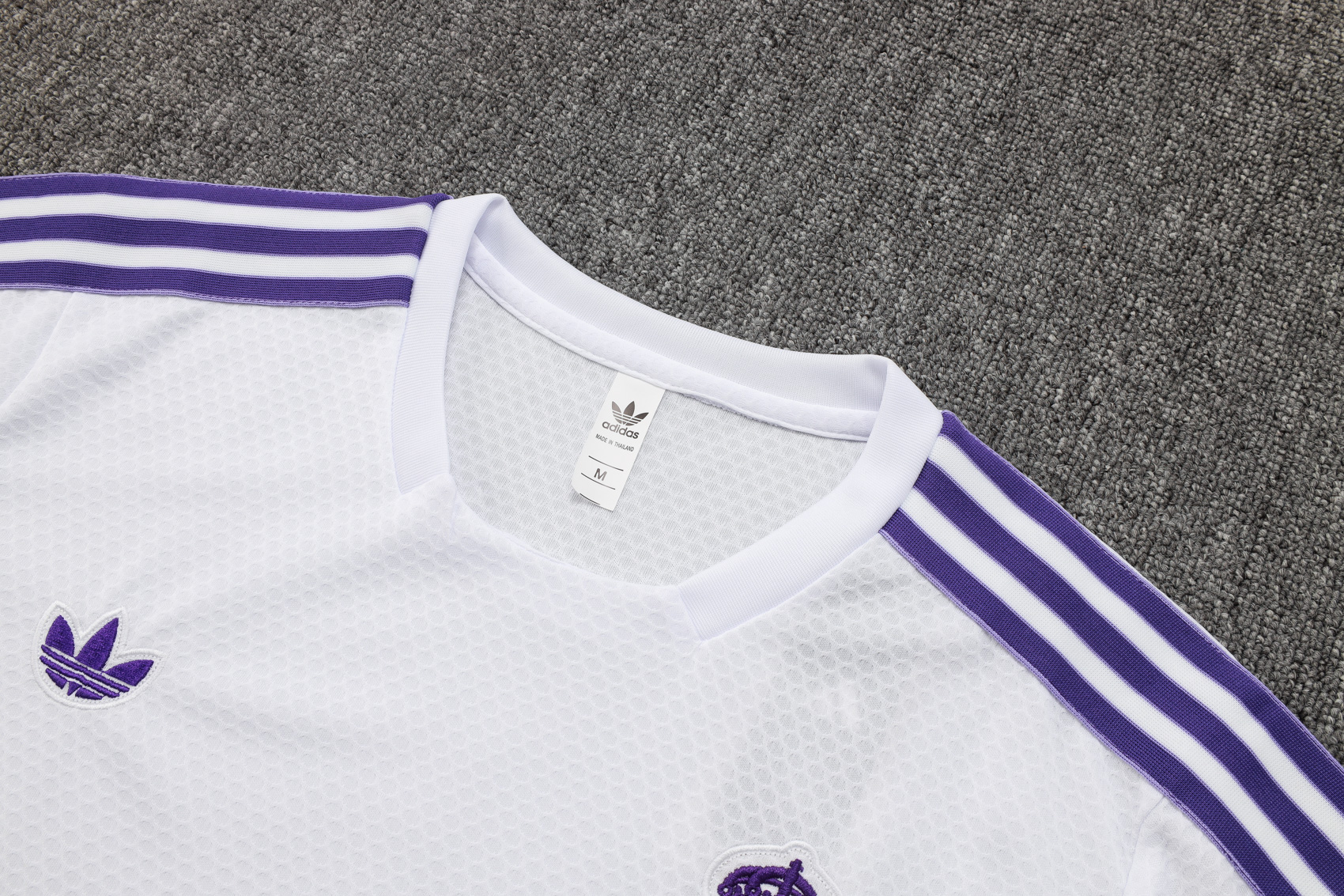 Real Madrid Training Jersey Kit White&Purple 2025/26
