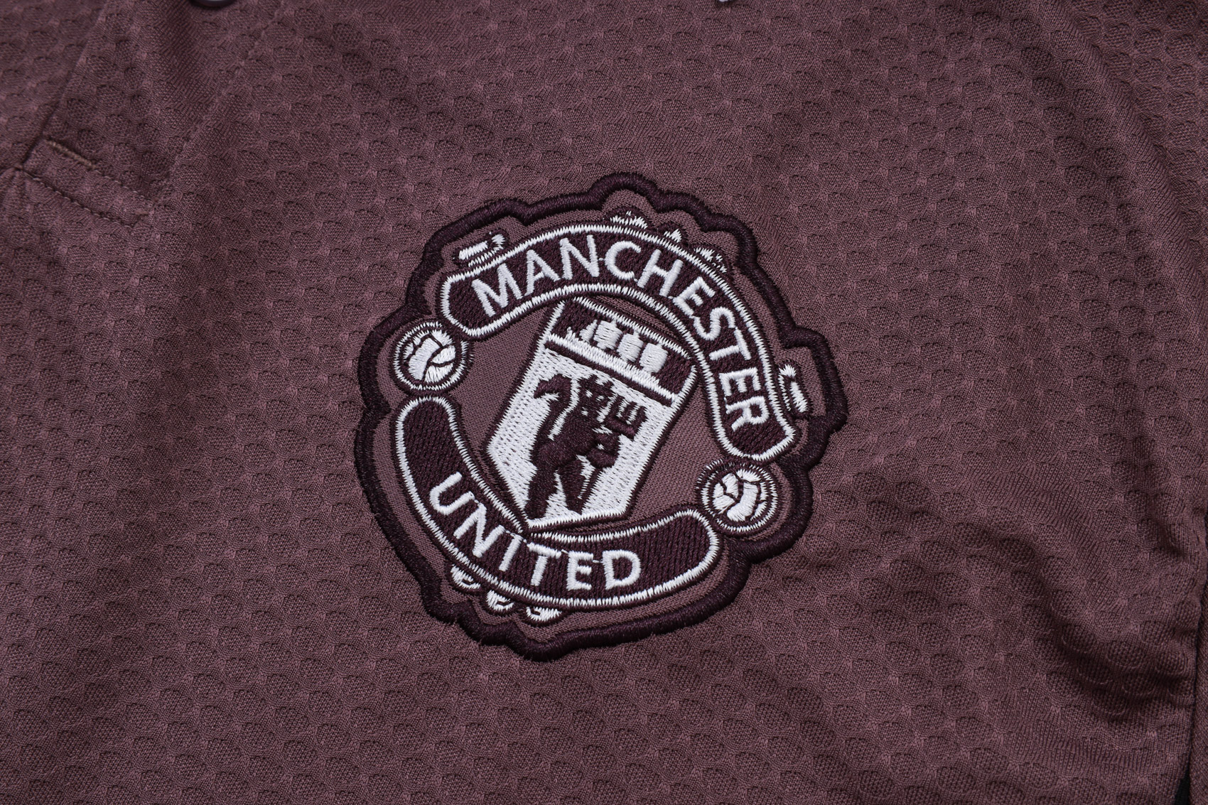 Manchester United Training Kit (Polo+Pants) Grayish Purple 2025/26