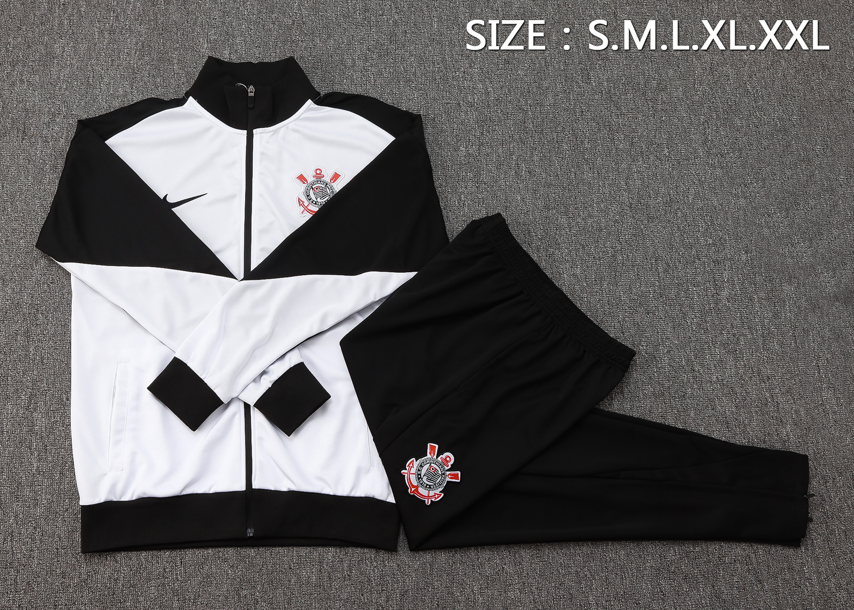 Corinthians Training Kit (Jacket+Pants) White 2025