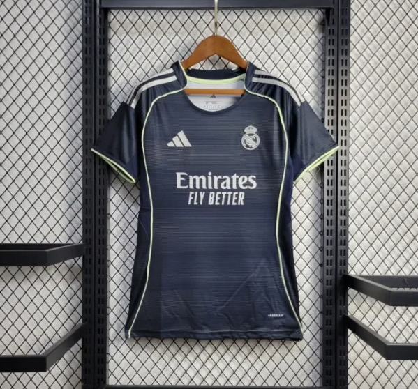 Real Madrid Away Women's Soccer Jersey 2025/26