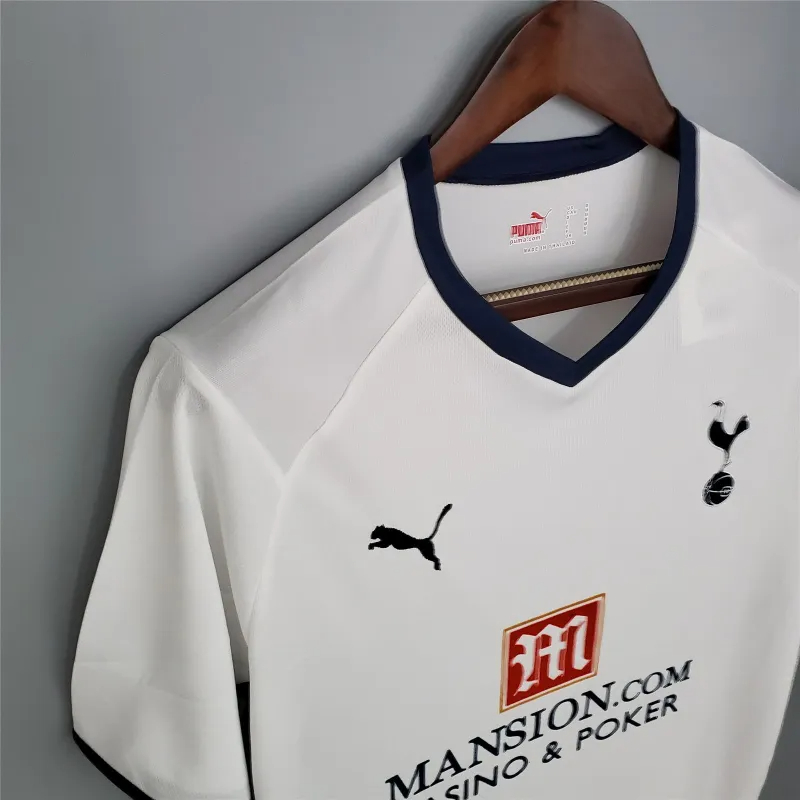 Tottenham Hotspur Retro Football Jersey Home Custom Shirt 2008/09