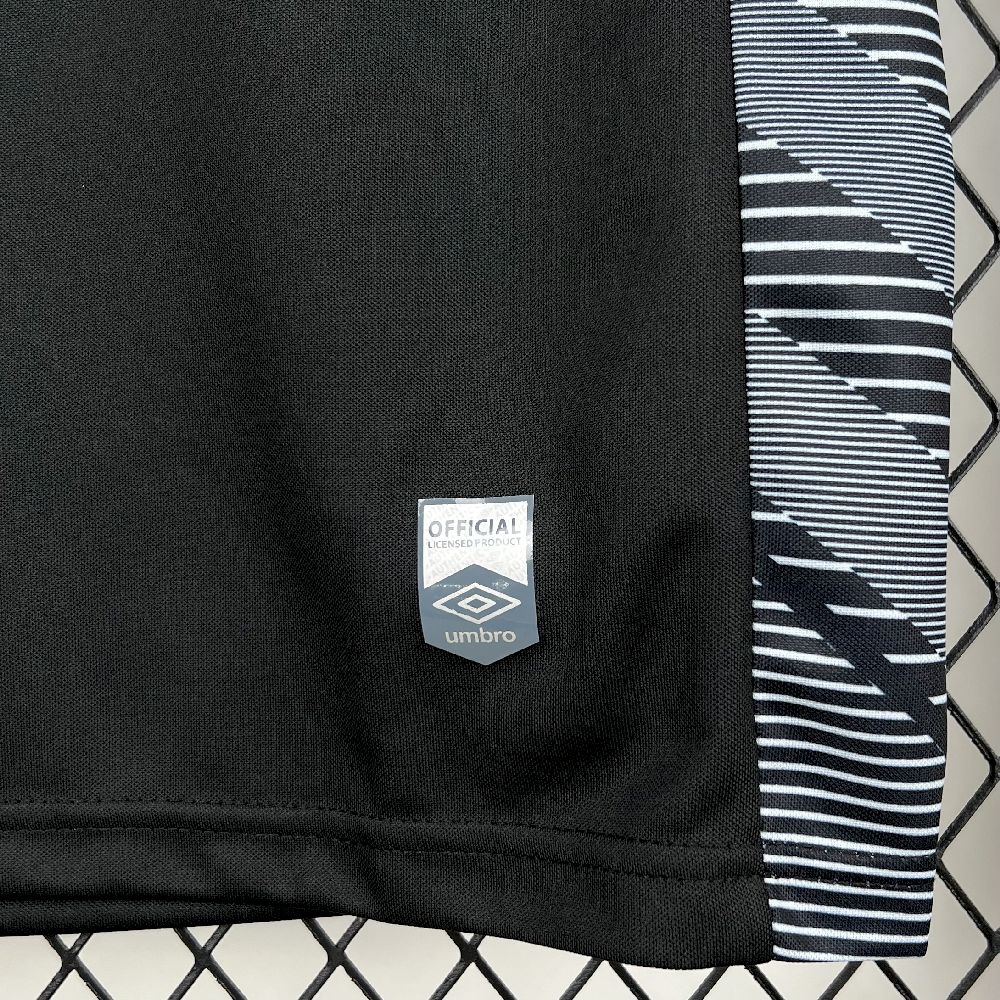 Santos FC Soccer Jersey Black Goalkeeper Custom Shirt 2025