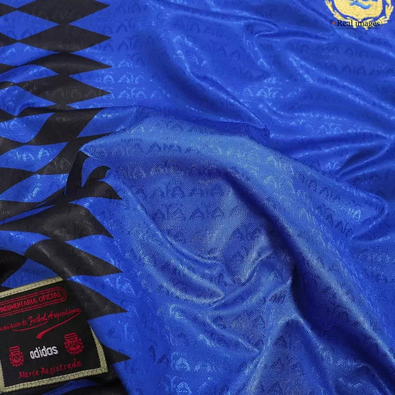 Argentina Retro Jersey Custom Away Football Jersey World Cup 1994