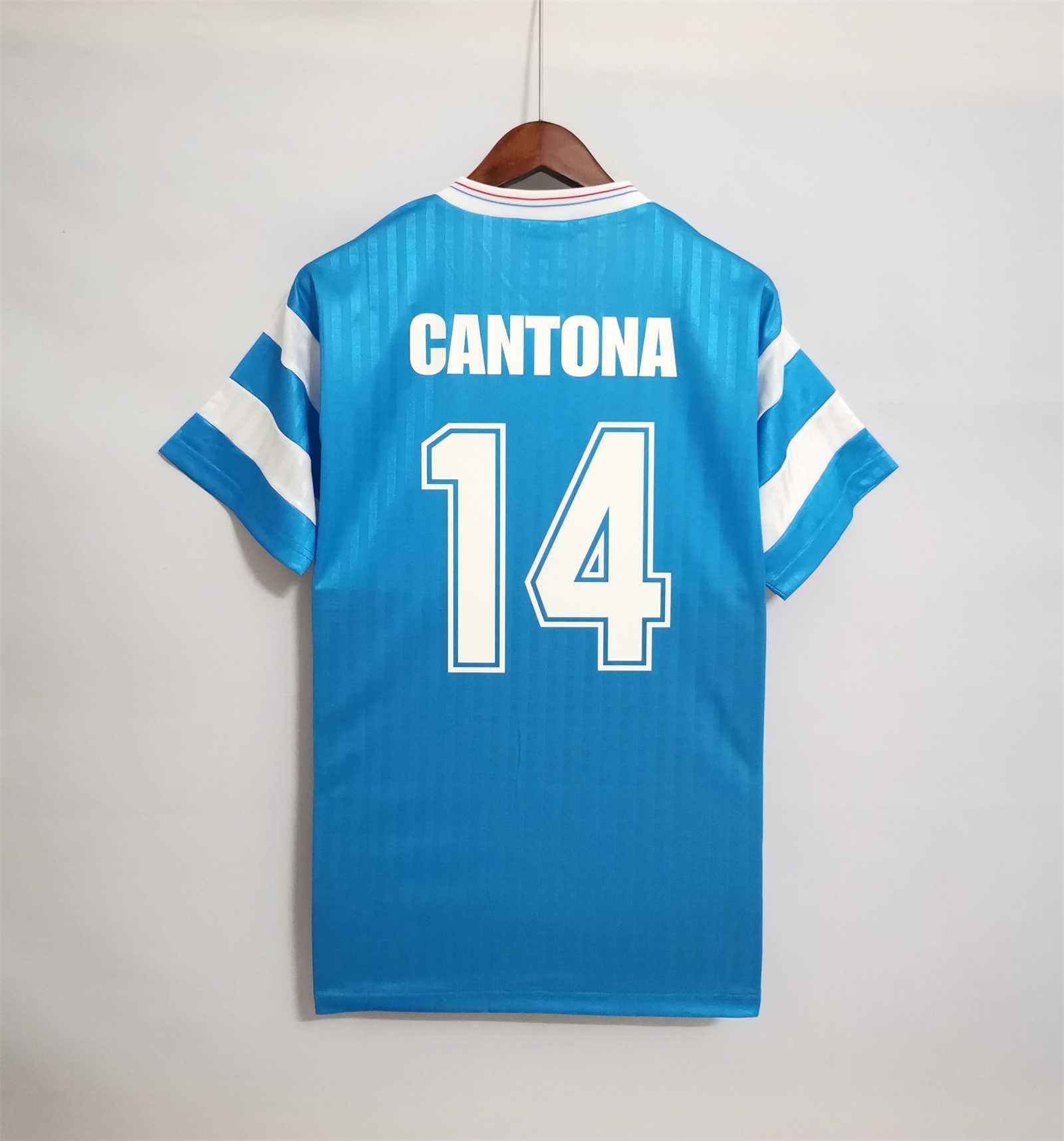 Marseille Retro Soccer Jersey Away Custom Shirt 1989-91