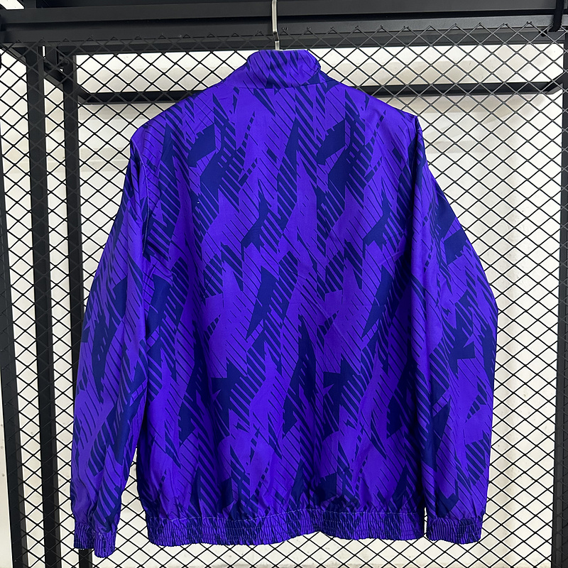 Argentina Reversible Double-Sides Windbreaker Jacket Blue&Purple 2025