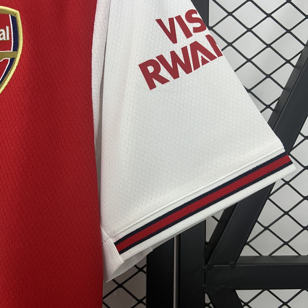 Arsenal Soccer Retro Jersey Home Custom Shirt 2019-20