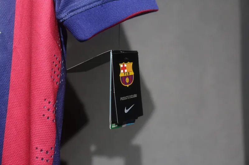 Authentic Barcelona Retro Jersey Home Soccer Shirt 2014-15
