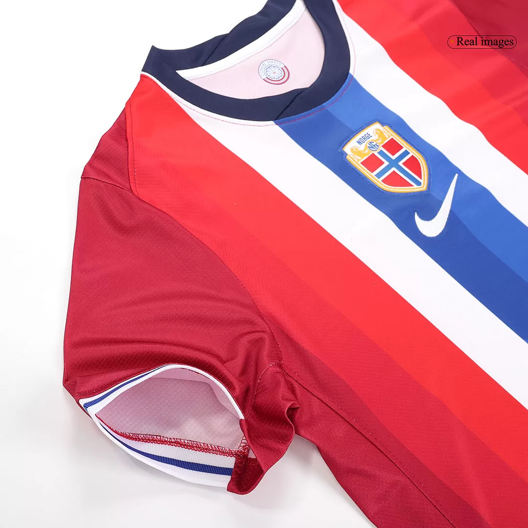 Norway Soccer Jersey Home Custom Shirt 2024