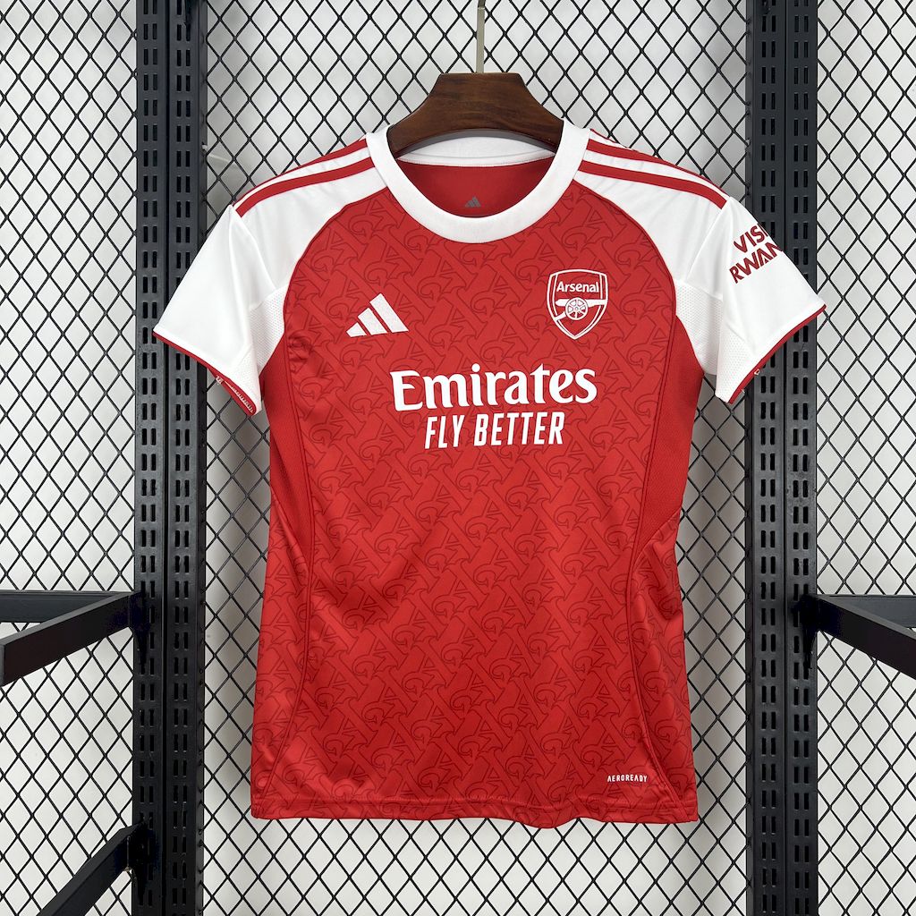 Arsenal Soccer Jersey Home Women's Custom Shirt 2025/26