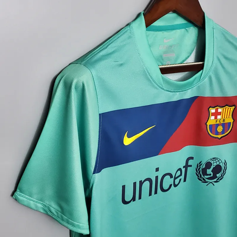 Barcelona Retro Jersey Away Soccer Shirt 2010-11