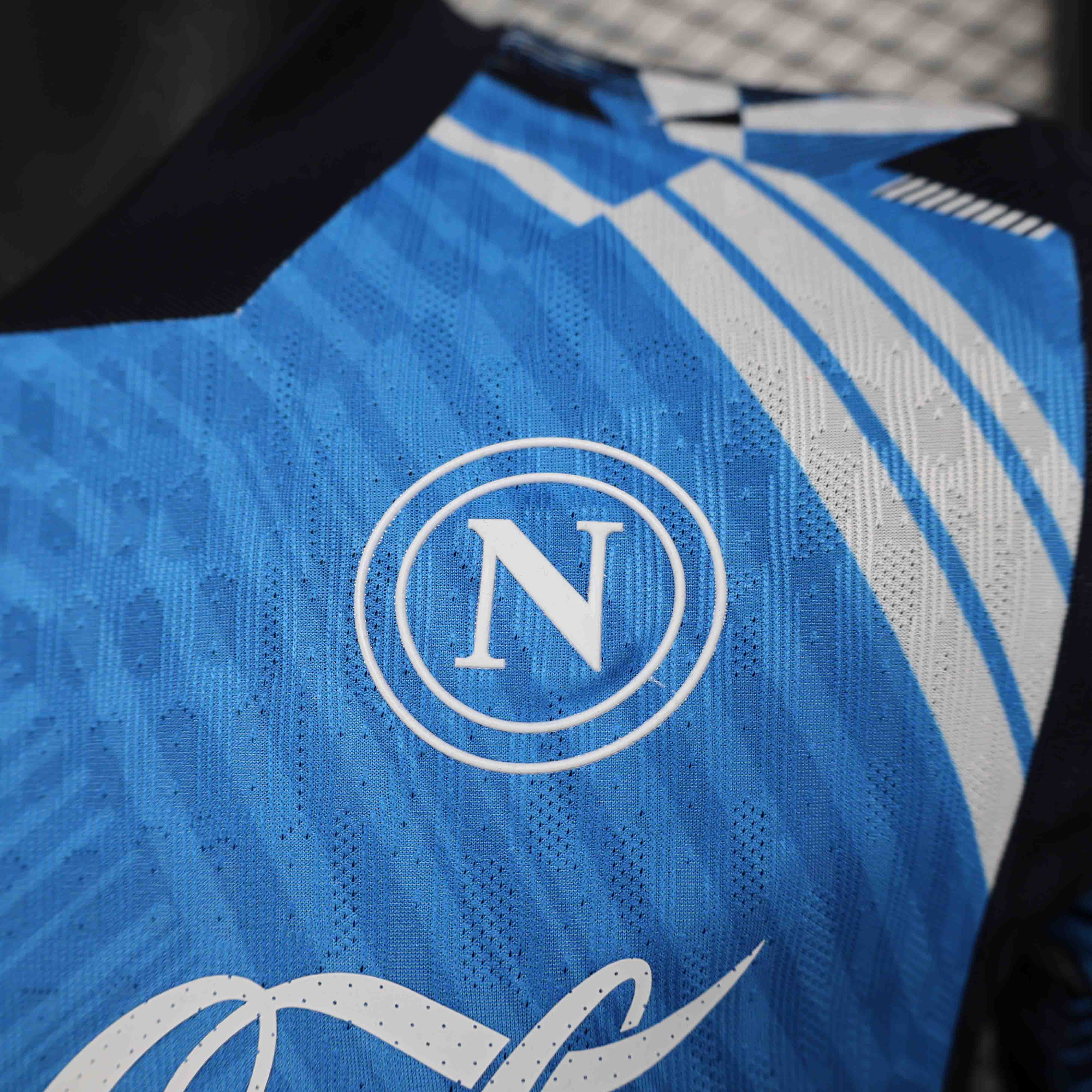 Napoli Authentic Soccer Jersey Pre-Match Shirt 2024/25