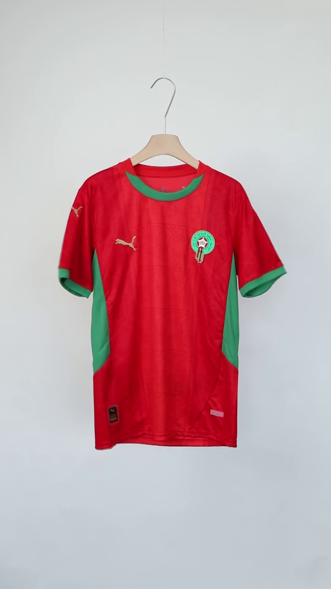 Morocco Soccer Jersey Home Custom Shirt 2024-25