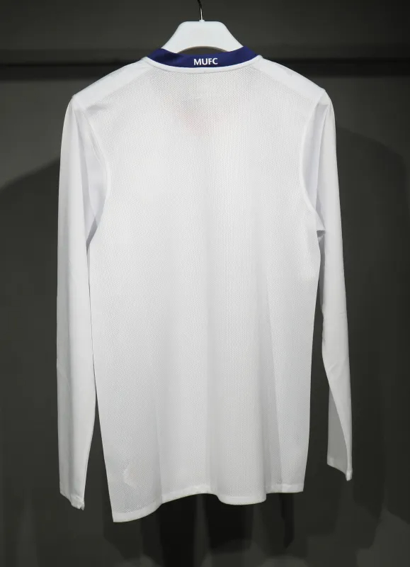 Manchester United Retro Authentic Away Long Sleeve Football Jersey Shirt 2008/09