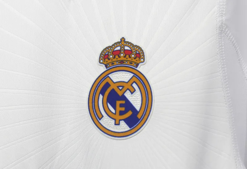 Real Madrid Authentic Retro Jersey Home Long Sleeve Soccer Shirt 2010/11