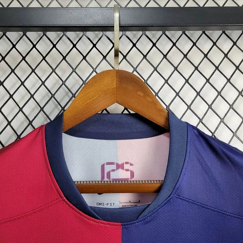 Barcelona Soccer Jersey Home x Coldplay Kids Kit Jersey+Shorts 2024/25