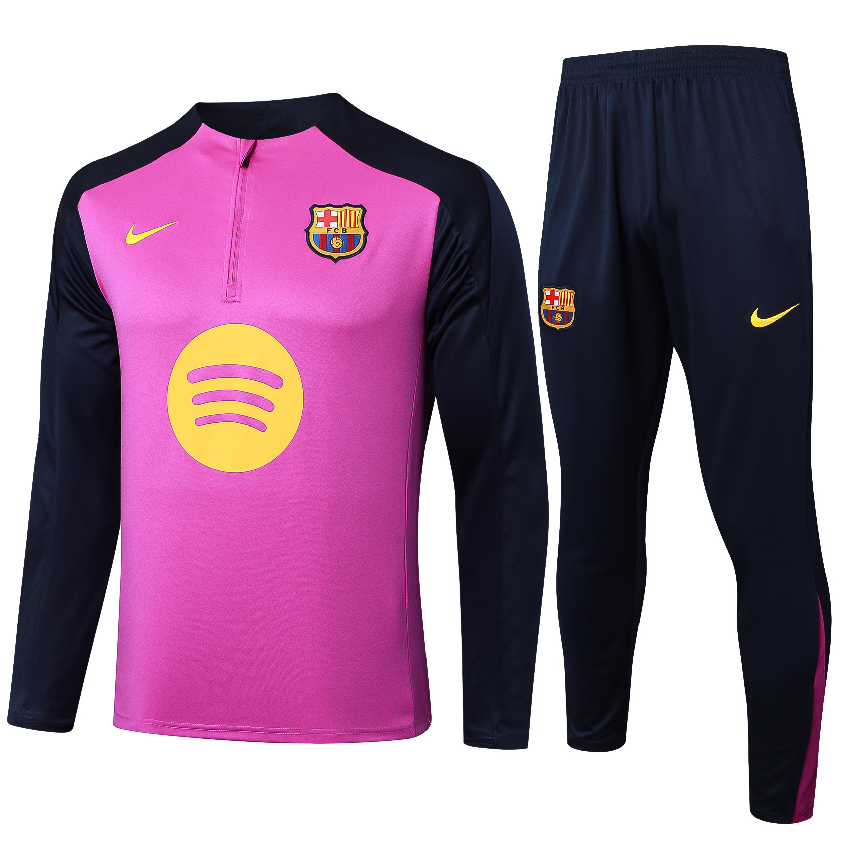 Barcelona Training Kit (Sweatshirt+Pants) Purple 2025/26
