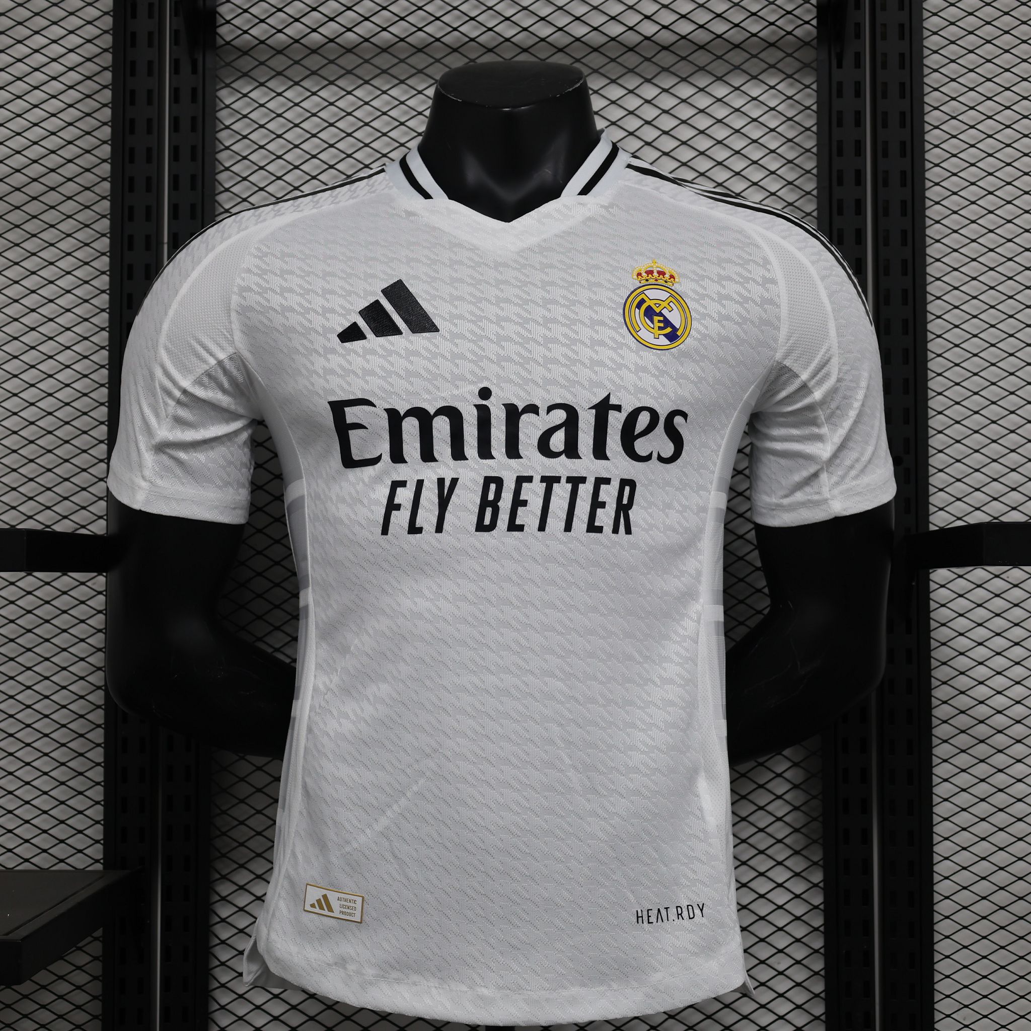 Real Madrid Authentic Soccer Jersey Home Shirt 2024/25