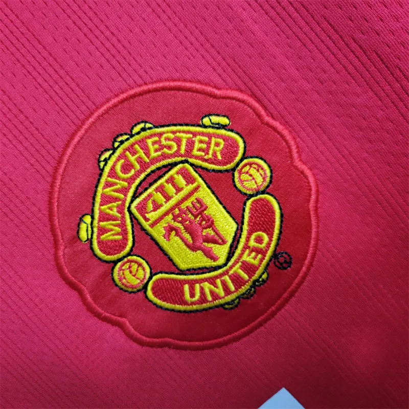 Manchester United Retro Home UCL Final Long Sleeve Football Jersey Shirt 2007/08
