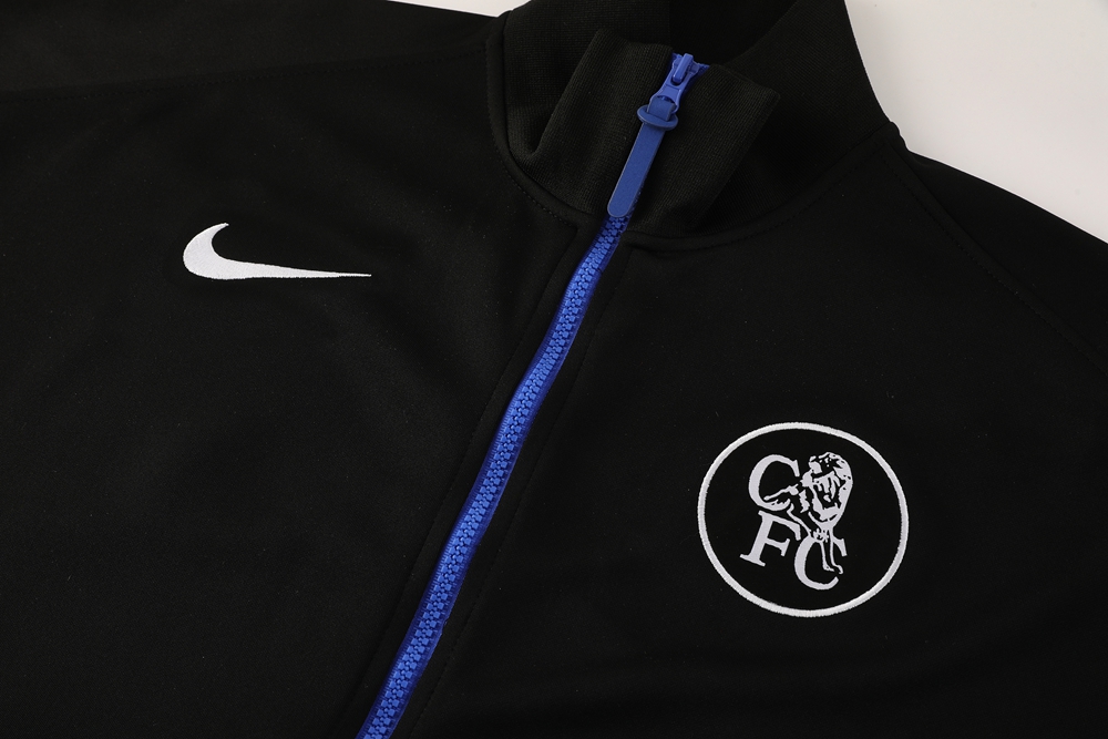 Chelsea Training Kit (Jacket+Pants) Black 2025/26